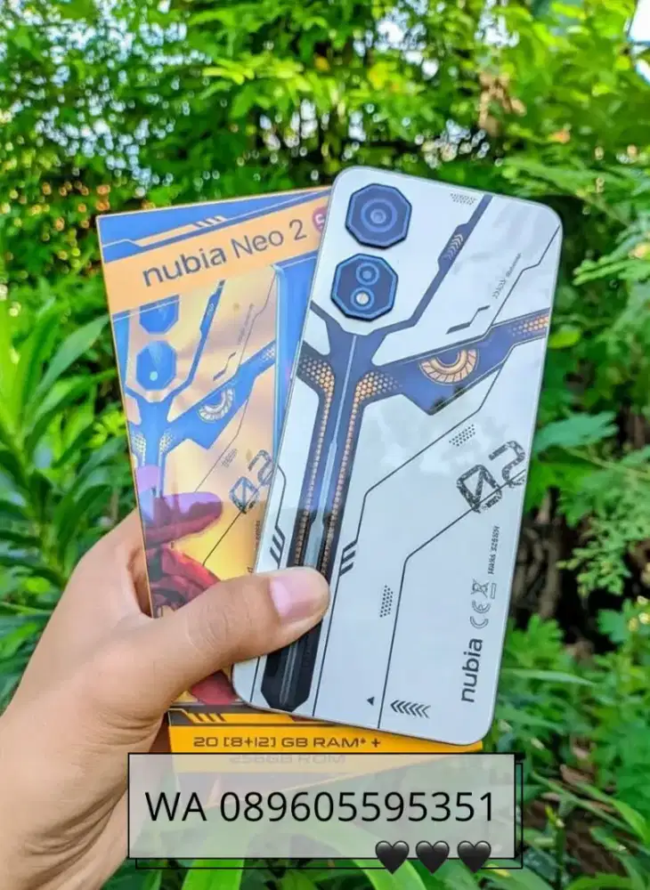 ZTE NUBIA NEO 2 5G RAM 8/256 GAMING GACOR