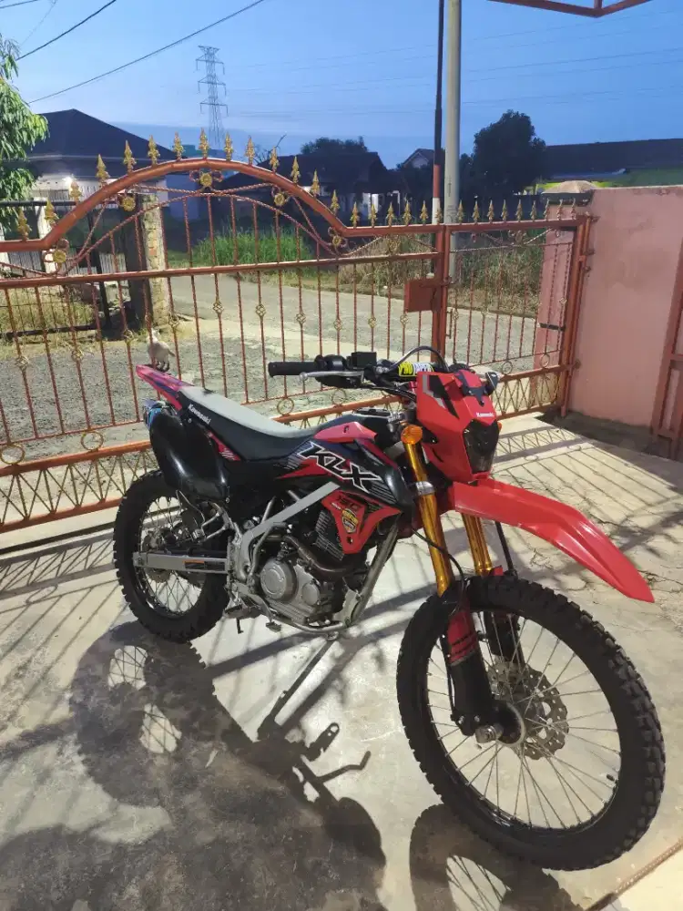 KLX 150 TAHUN 2024, PART ORI YANG DILEPAS MASIH LENGKAP