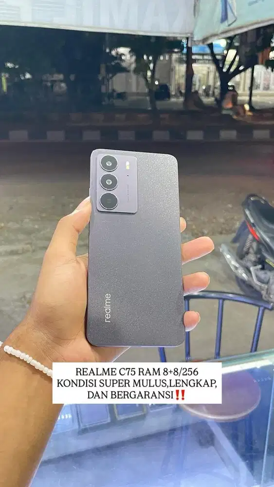 REALME C75 RAM 8+8/256 LIKE NEW