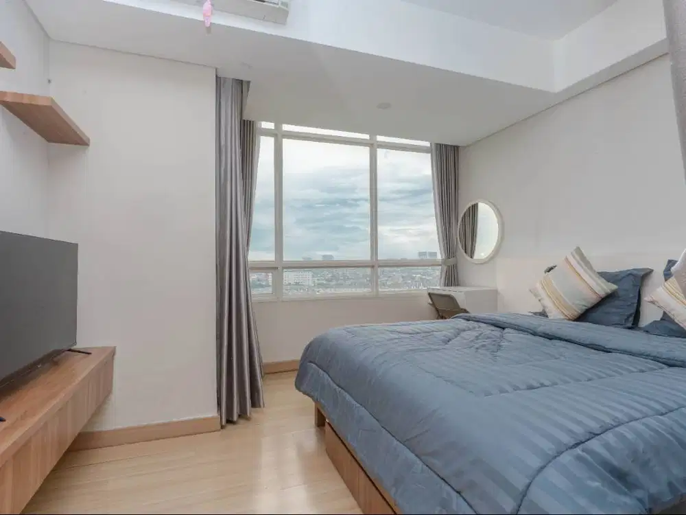 Disewakan Apartemen Skandinavia 1 Kamar Tidur Fasilitas Lengkap