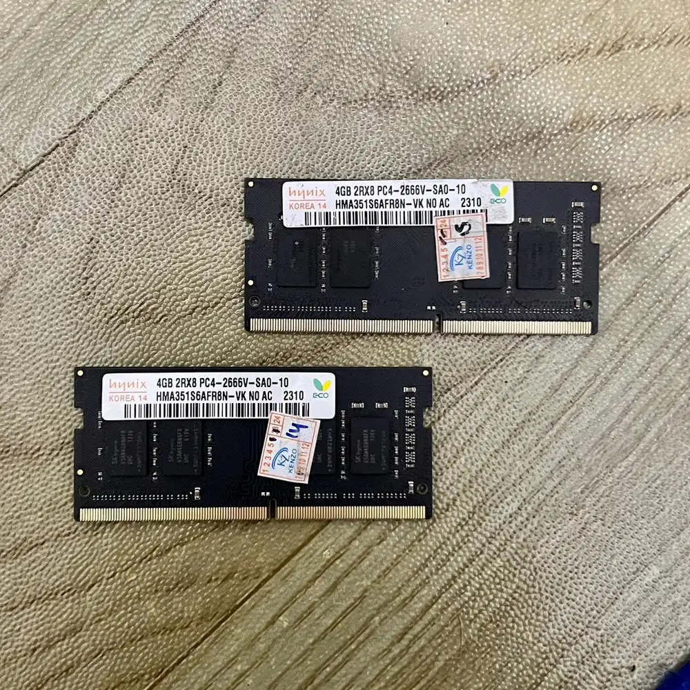 Hynix RAM Laptop 4GB DDR4 2RX8-2666Mhz SODIMM