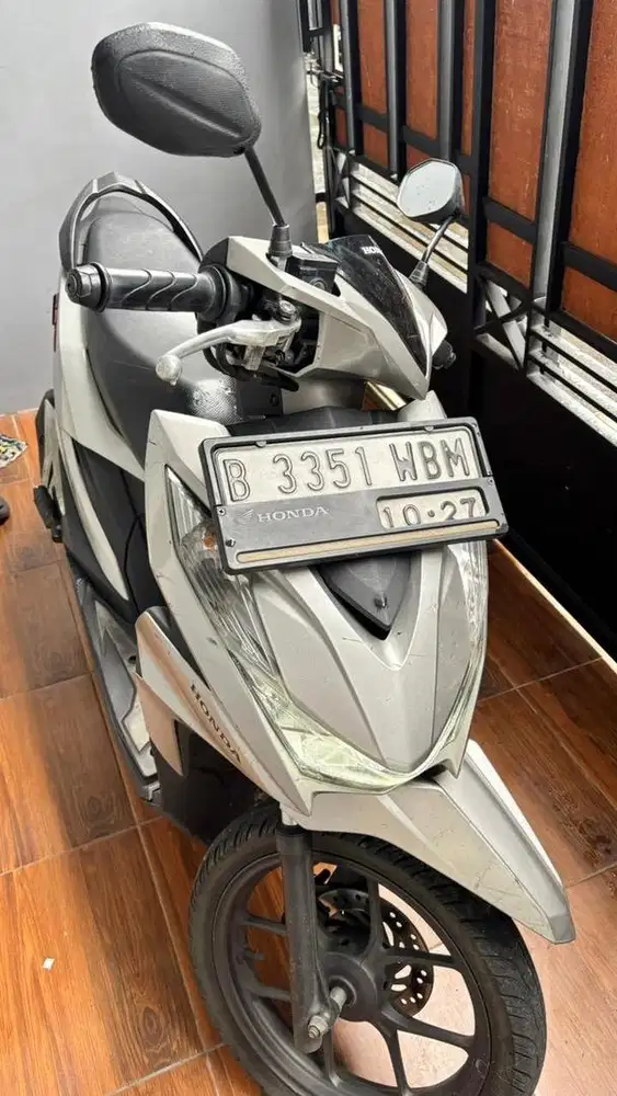 Honda Beat Deluxe Cbs Iss 2022 Silver