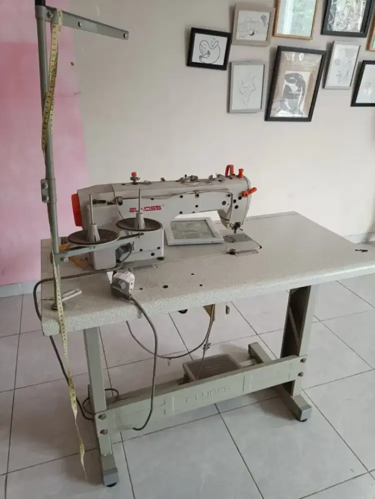 Mesin jahit industri merk Elnoss