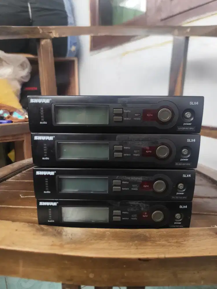 Receiver mic shure slx4