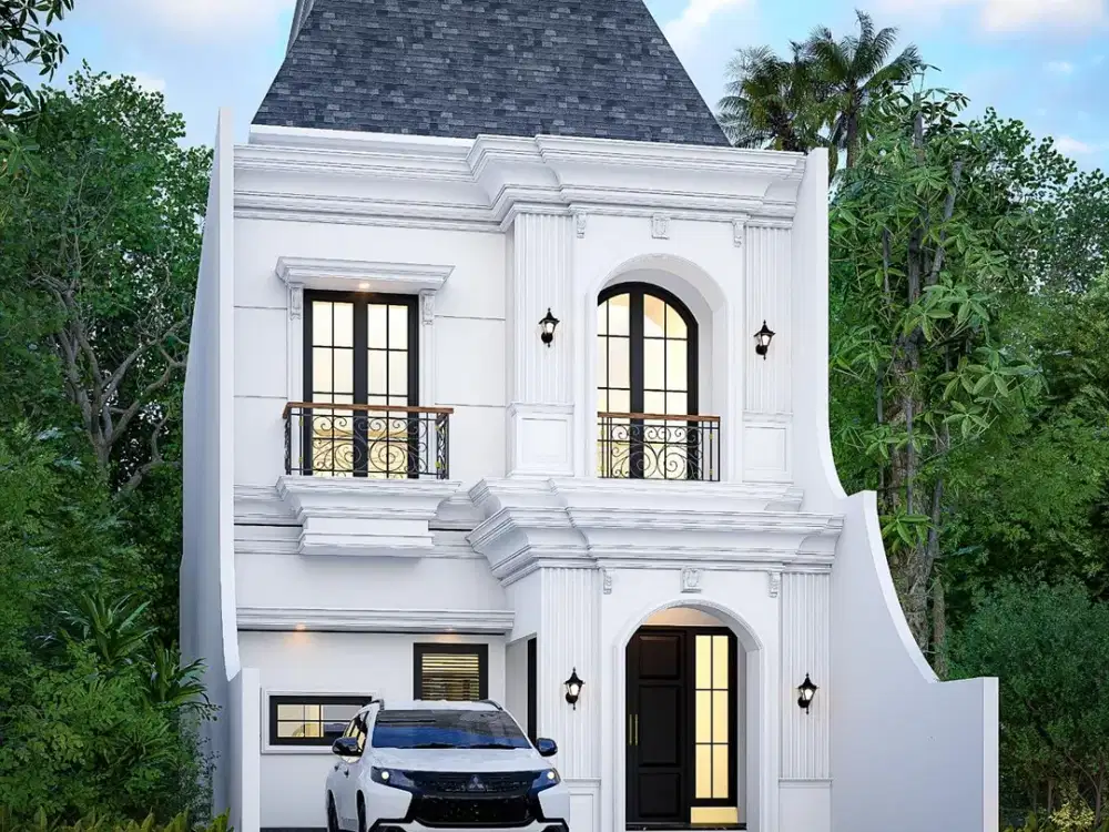 Dijual Rumah American Classic Dekat Transmart Cilandak KKO Jakarta Selatan