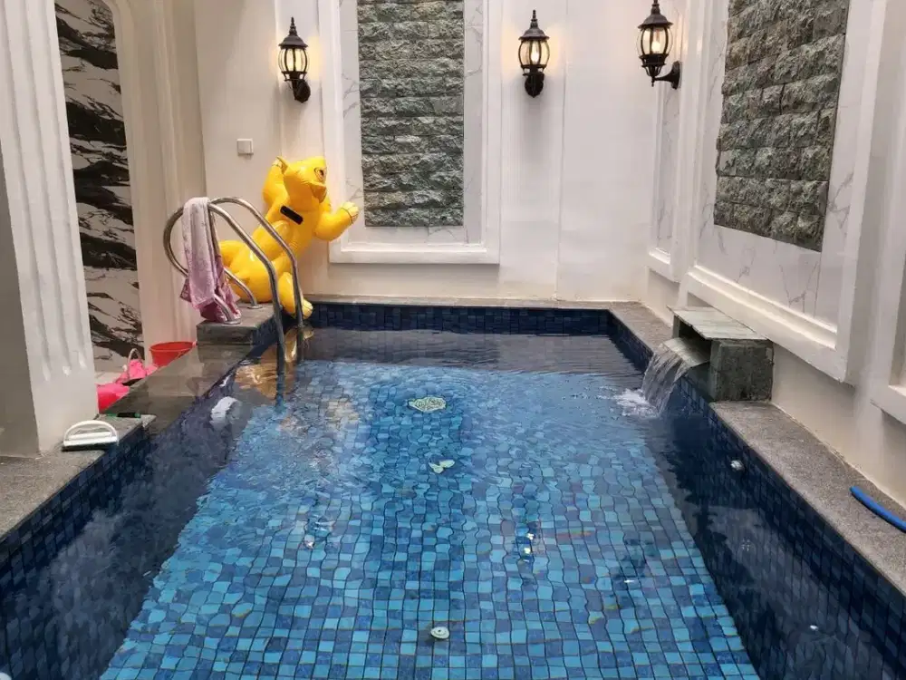 Rumah Mewah Harga Murah Sekali Lux Furnish Strategis di Antapani Bandung