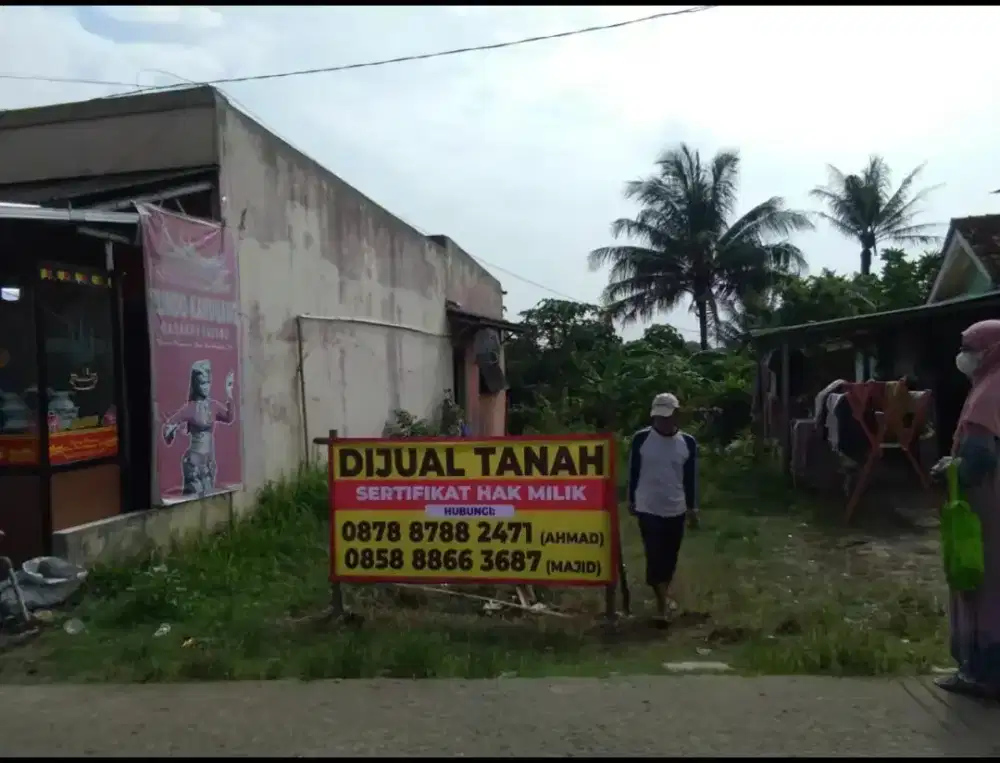 Dijual Tanah Dibawah NJOP 1200 BU