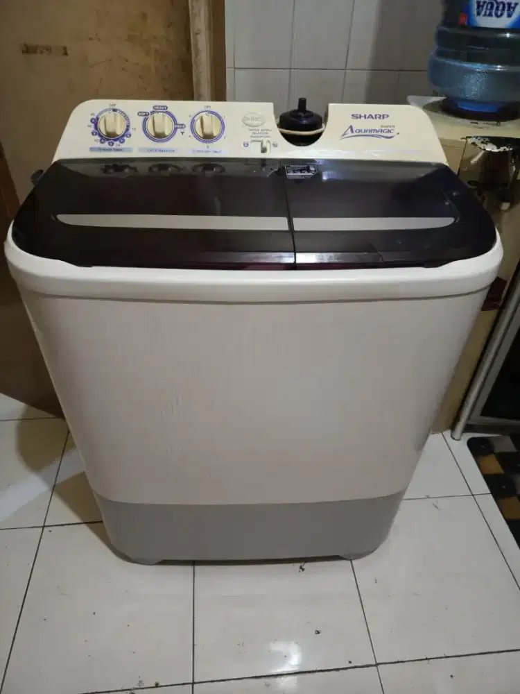 Mesin cuci merek Sharp kap 9kg