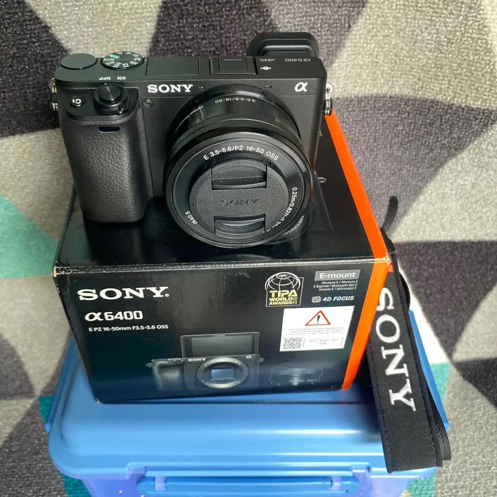 SONY ALPHA A6400 BODY + KIT 16-50 MM