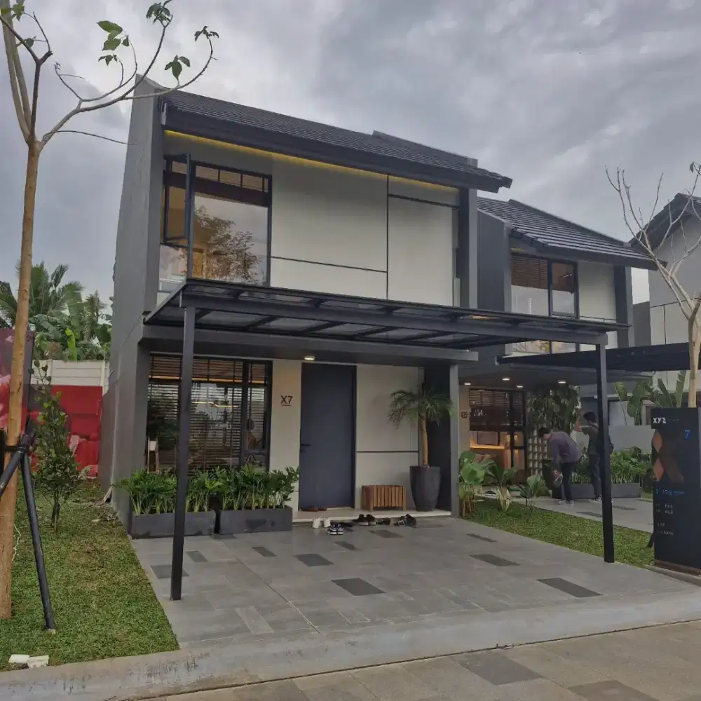 Rumah 2lantai 3kamar tidur Free Biaya Akad KPR di Gading Serpong