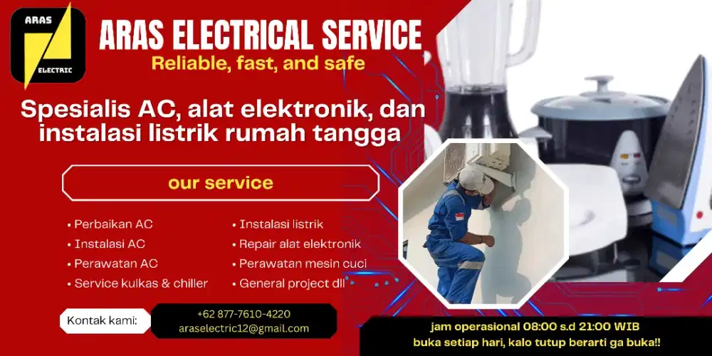 Cuci ac dan perbaikan elektronik