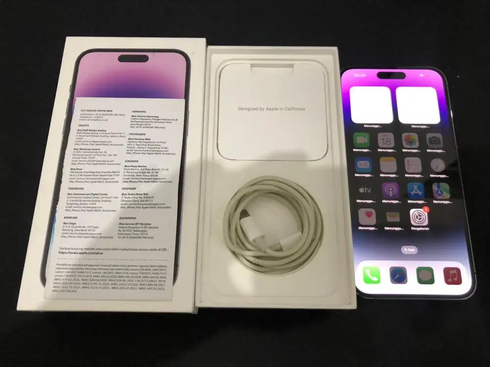 iphone 14 pro max 128GB ibox second muluss