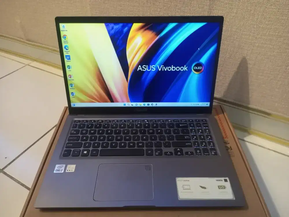Jual Cepat Laptop Asus Vivobook X515FAC, Core i3 Gen 10, RAM 4/512