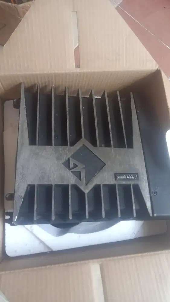 Power Amplifier Rockford Fosgate Punch 400a4 Original 4 Channel