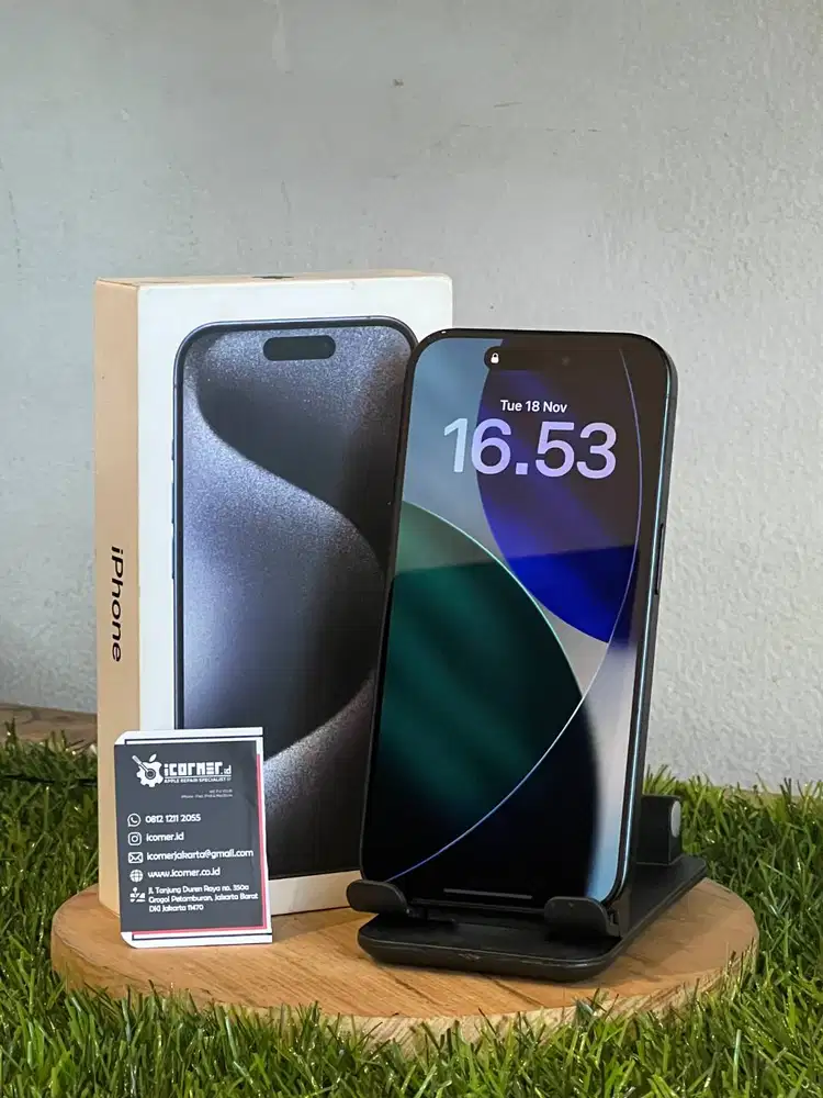 Apple iPhone 15 Pro - Fullset | Garansi | All Operator | Apple Device