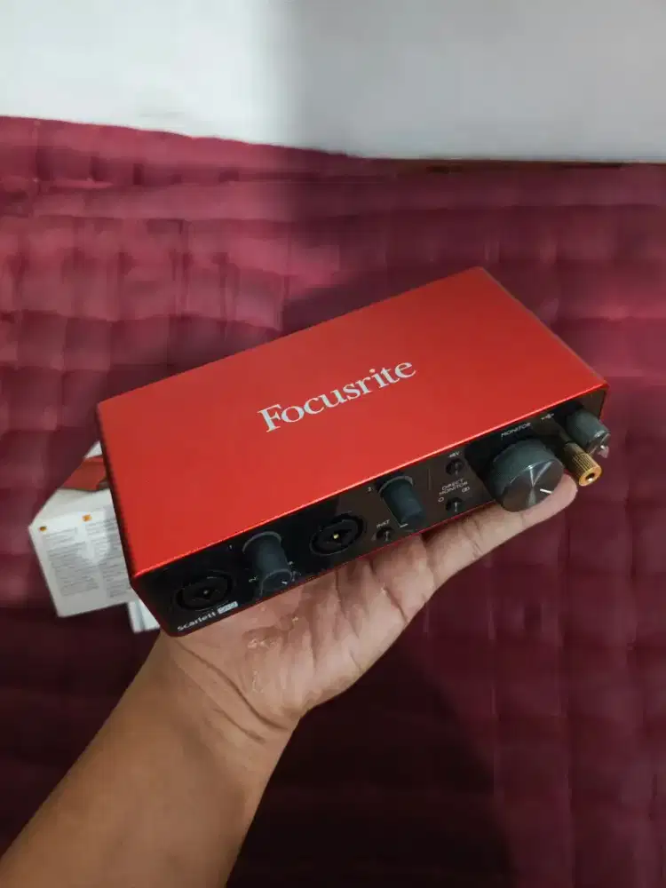 SOUNDCARD FOCUSRITE SCARLETT 2i2 3rd gen
