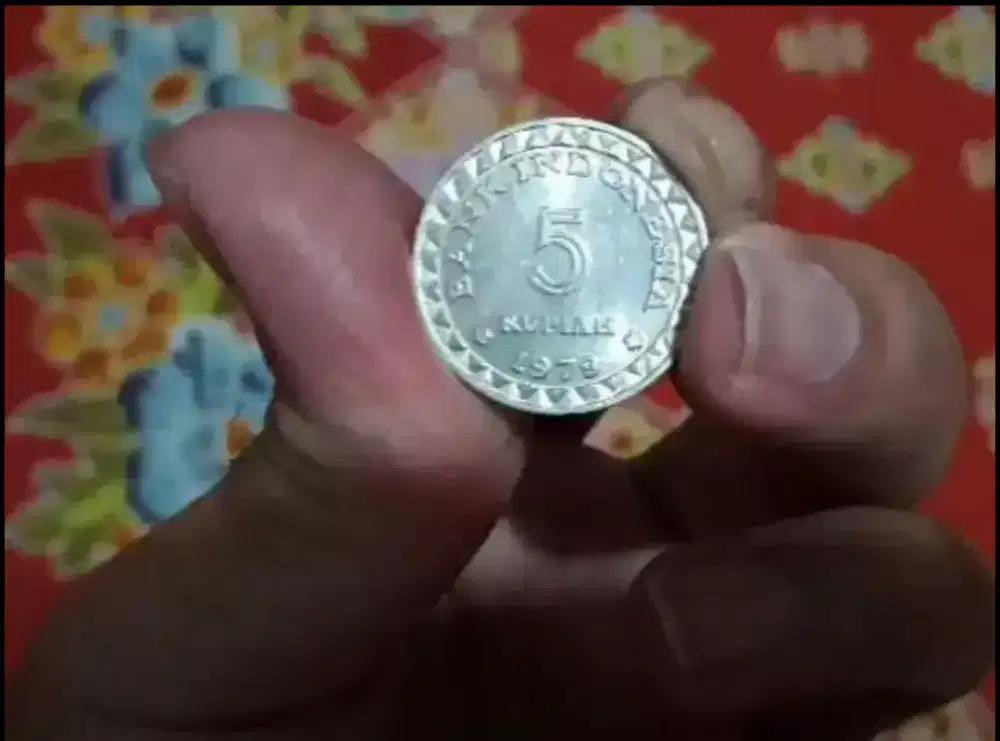 Uang Koin Indonesia 5 Rupiah Gratis 1