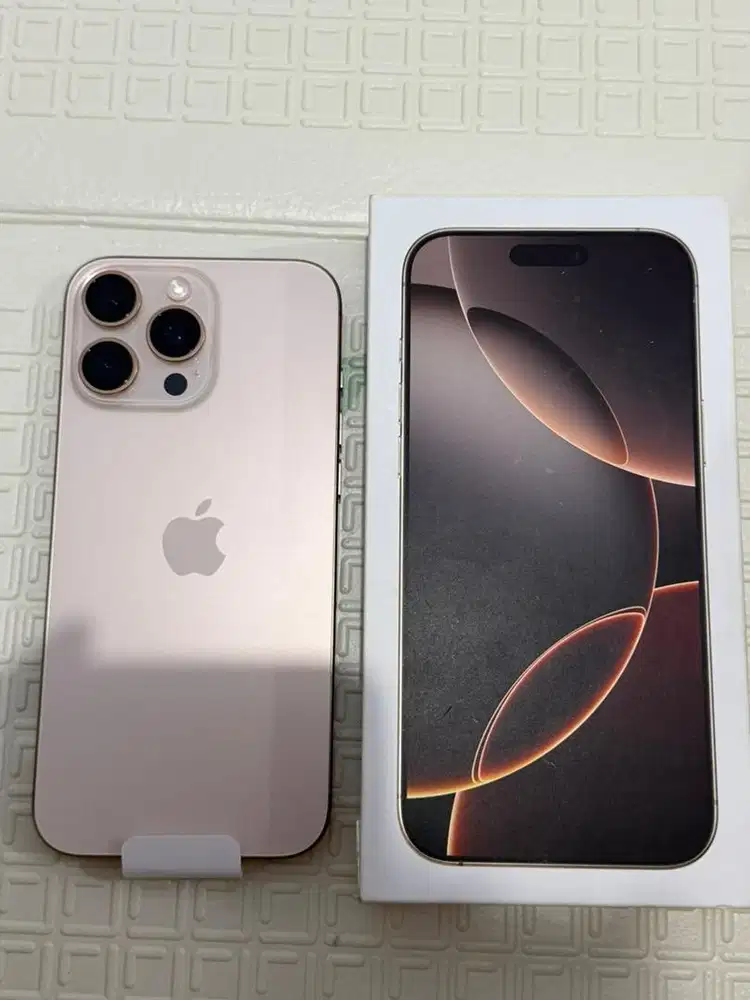 Iphone 16 Pro Max 256 GB BH 100% Ibox Garansi Juli 2026