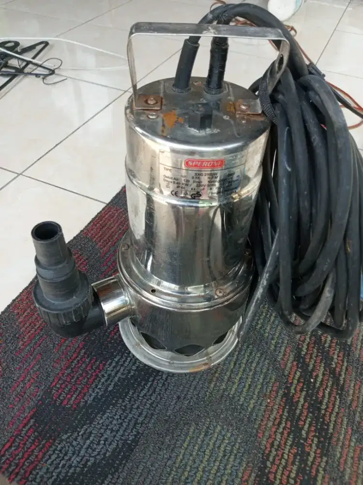 Pompa celup air limbah,