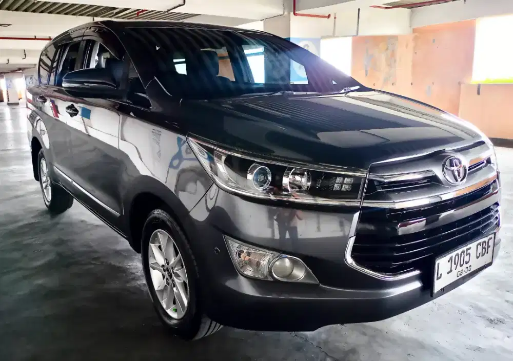 [KM: 47Rb] Toyota Innova Reborn V 2.4 Diesel 2019 Abu-Abu Matic / AT !