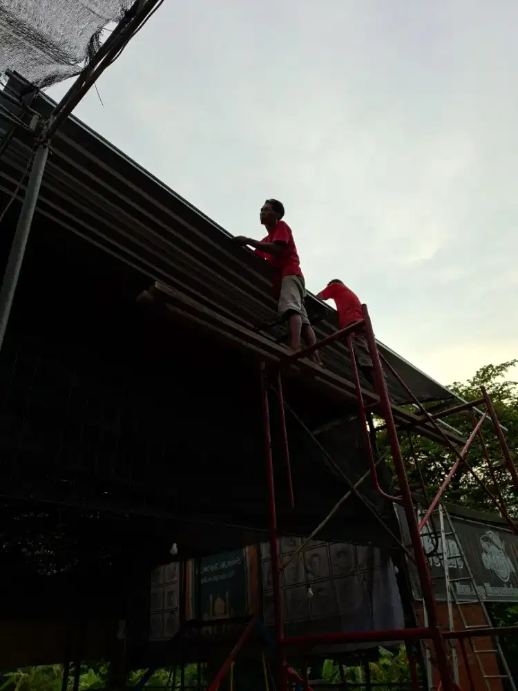 Jasa pengelasan , Jasa Rambu , Jasa interior , kichten set