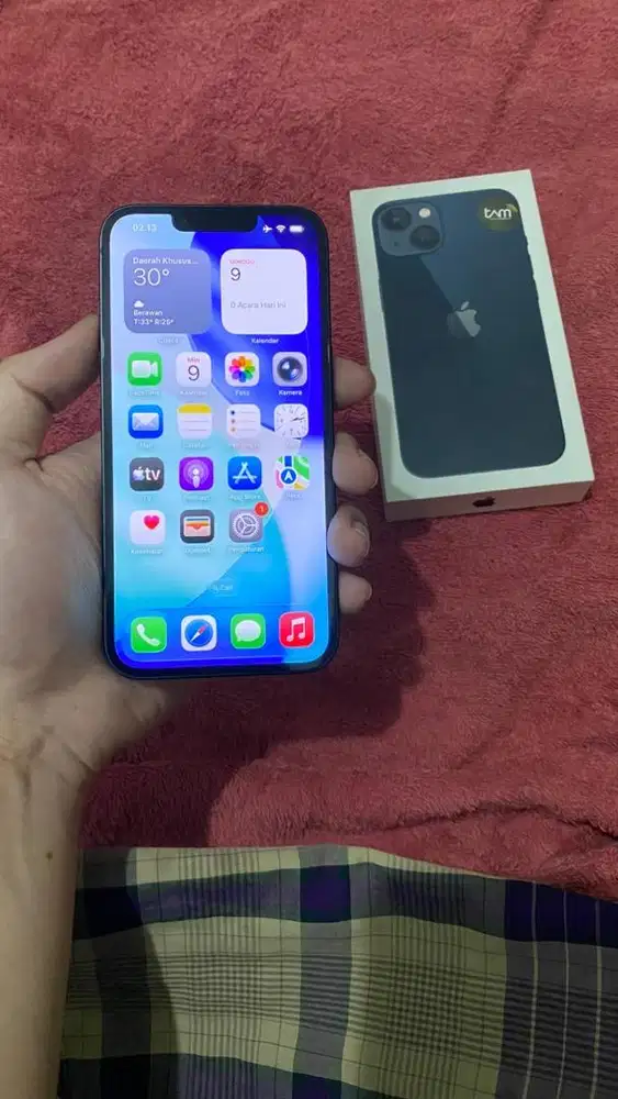 Jual iPhone 13 Midnight 128gb iBox