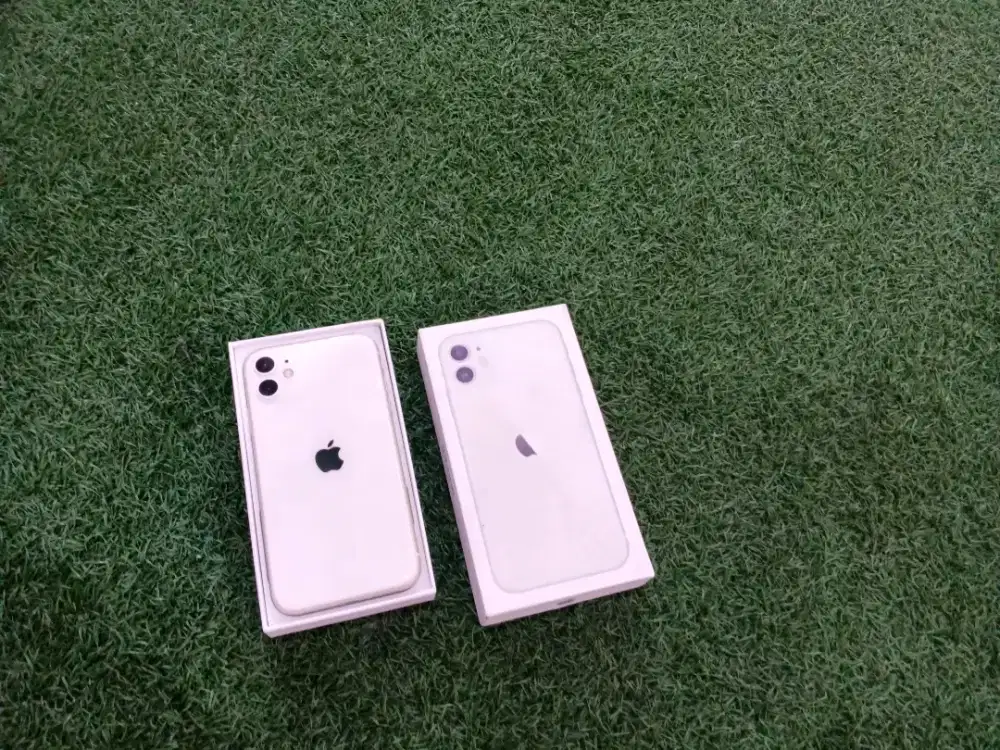 Iphone 11 128gb cukup warna putih cukup