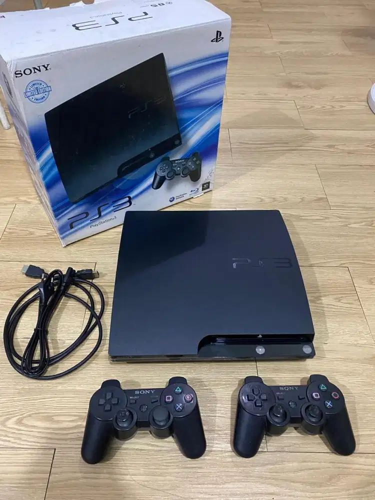 PS 3 SLIM 500GB (game ada 50 lebih)