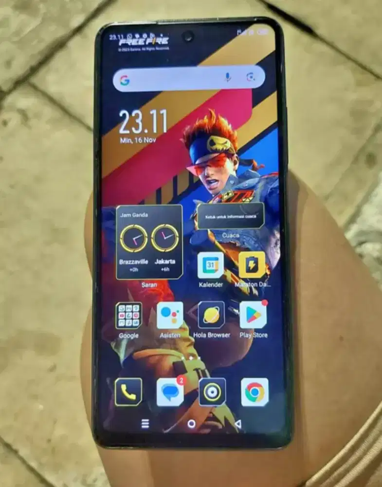 Infinix Hot 30 NFC Ram 16 (8+8)/128 GB Fullset Mulus Banget