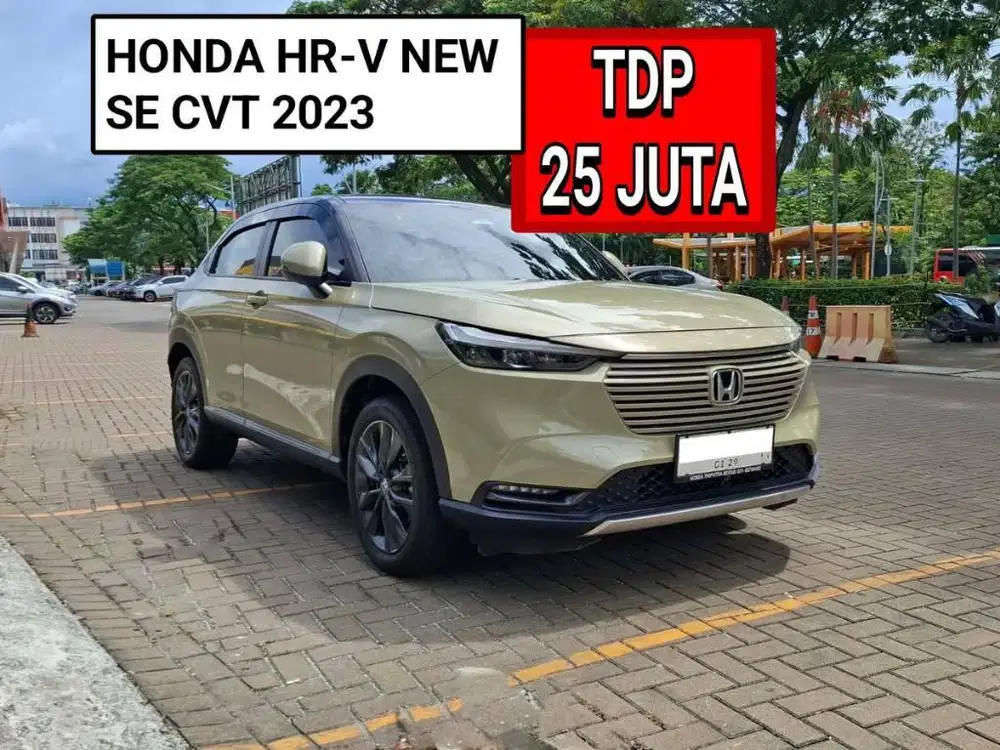 HONDA HR-V SE TWO TONE CVT 2023 PROMO MURAH DP MINIM 25 JUTA