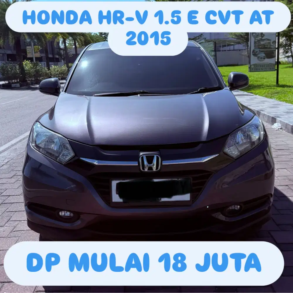 HONDA HR-V 1.5 E CVT AT 2015 DP 18 JUTA