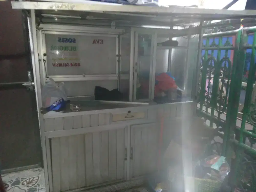 Grobak etalase jumbo