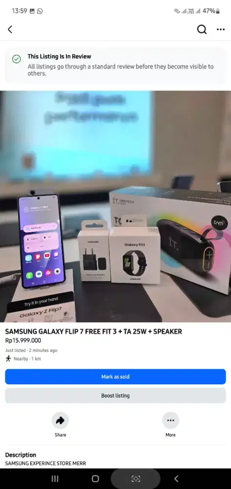 SAMSUNG GALAXY FLIP 7 FREE TA25W + FOT 3