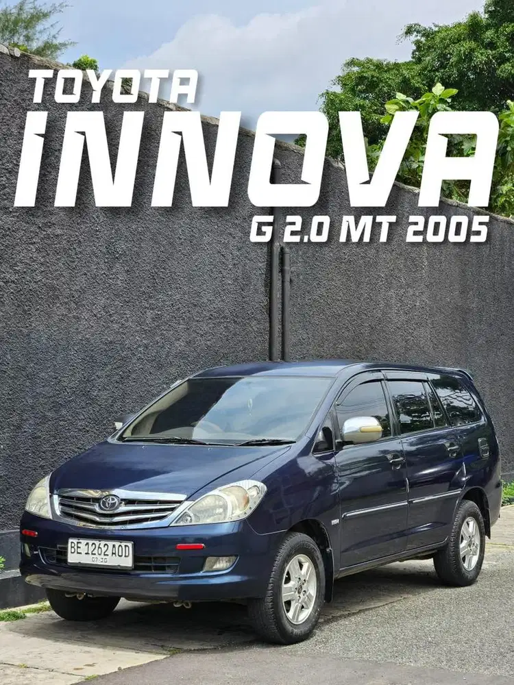 Toyota kijang innova 2005 G 2.0 manual istimewa murahh