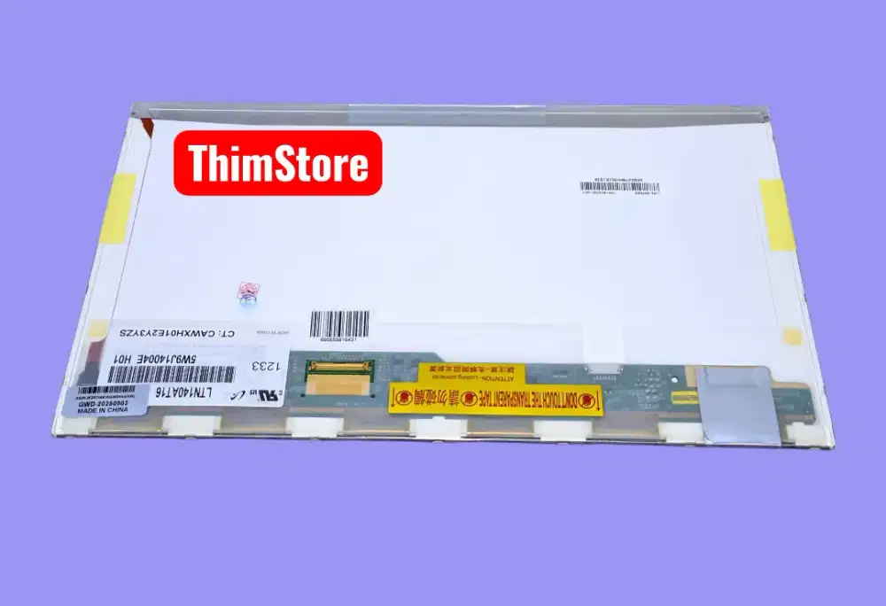 LCD LED Layar Laptop Asus Acer Toshiba Tebal 40 pin