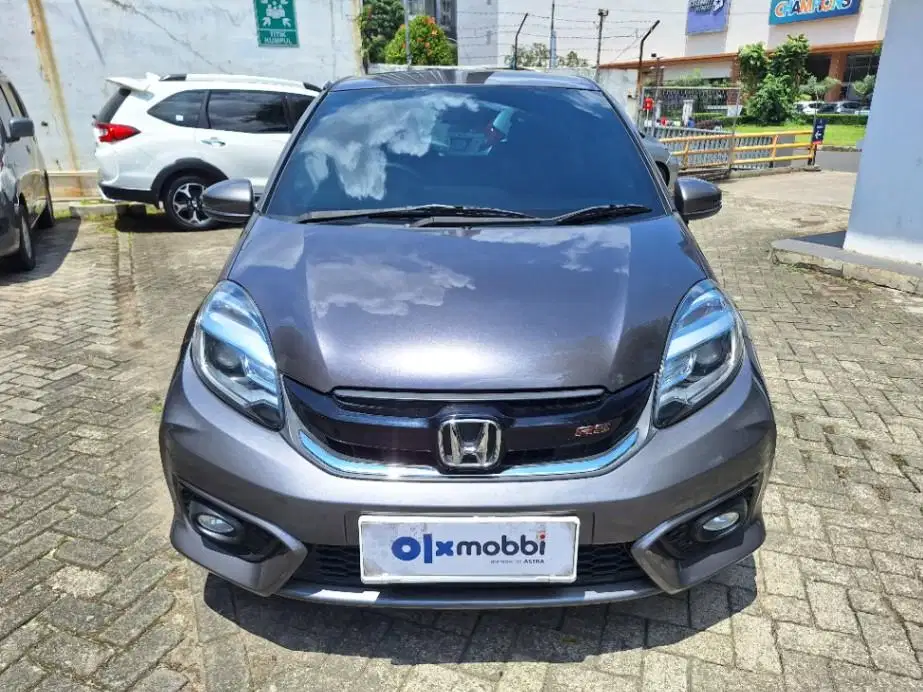 DP MURAH Honda Brio 1.2 RS Bensin-AT 2017 Abu CBOUB