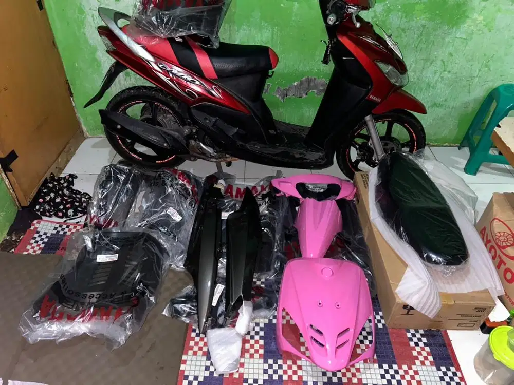 Mio 2009 stndar body 2 set full baru restorasi