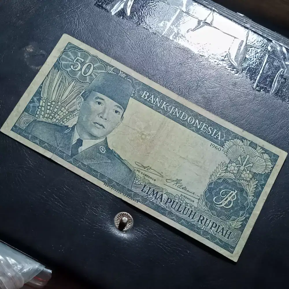 Seri Pak Karno 1960 50 RUPIAH KOLEKSI UANG KERTAS KUNO