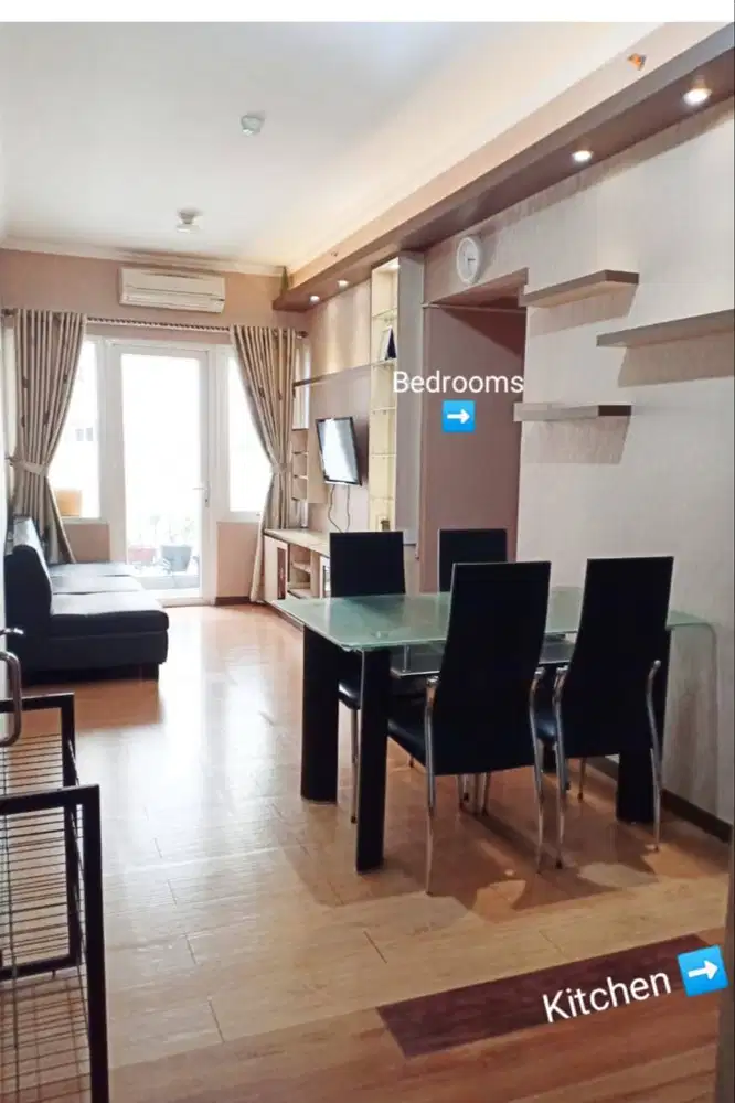 DISEWAKAN APARTEMEN GRAND PALACE KEMAYORAN FULL FURNISH