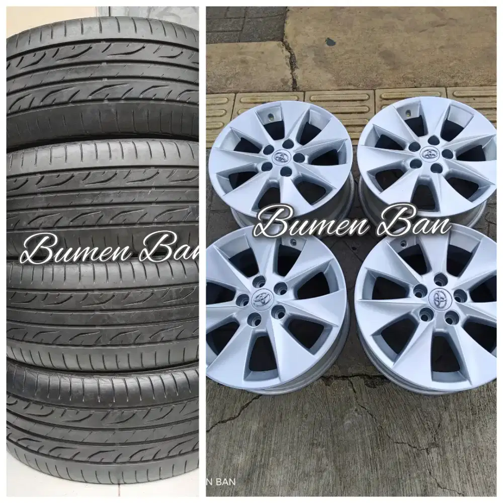 Velg Oem Alphard R17 Pcd 5x114,3 Plus Ban, Rush Terios Camry Inova dll