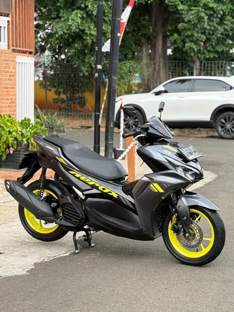 YAMAHA NEW AEROX 155, THN 2020, KM LOW 16RB SIAP PAKAI