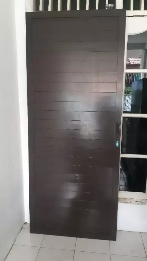 1 Set Lengkap Pintu Sliding Aluminium Alumunium