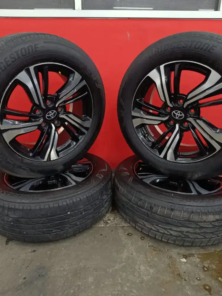 Jual Velg civic turbo plus ban bekas Rush