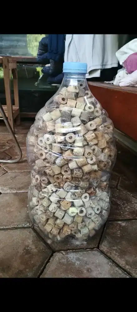 Bio ring keramik media filter aquarium