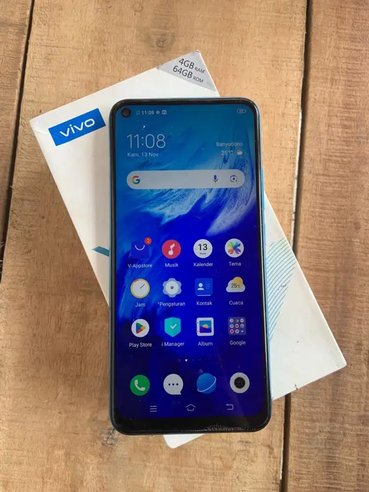 Vivo Y30i Ram 4/64gb resmi fungsi gak ada minus