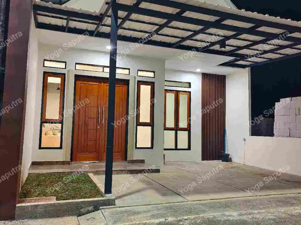DIJUAL RUMAH CANTIK SCANDINAVIA POSISI HOOK FREE BPHTB DAN CANOPY