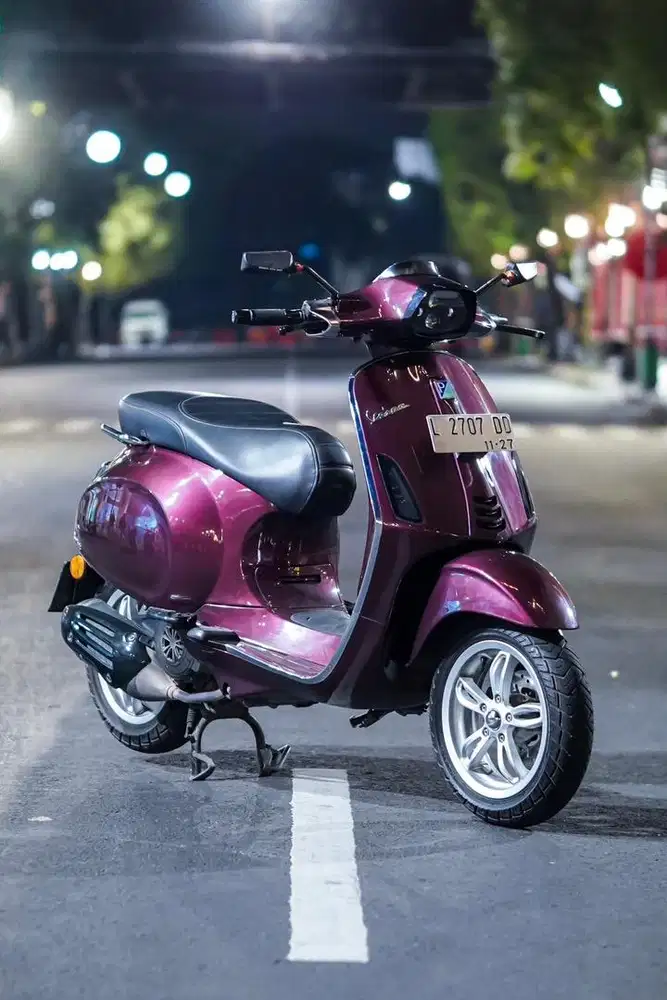 Piaggio Vespa Sprint I-get 2017 Full Modifikasi 20jt+