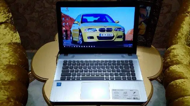 Laptop Siap Kuliah Skripsi Asus intel N3060 Ram 2GB SSD 128GB+HD 500GB