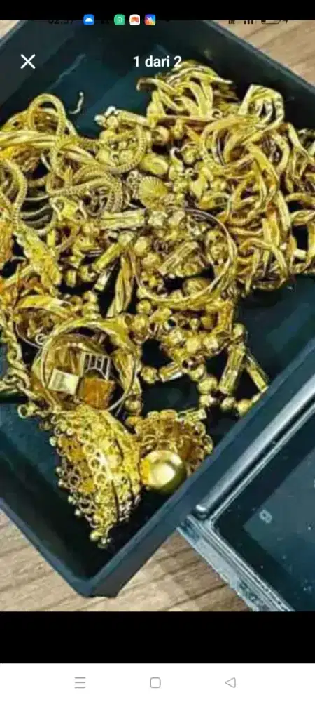 Menerima jual beli emas tampa surat dari tokoh lain