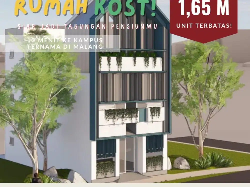 Jual Kos Belakang UMM – Jalan Kaki ke Kampus!